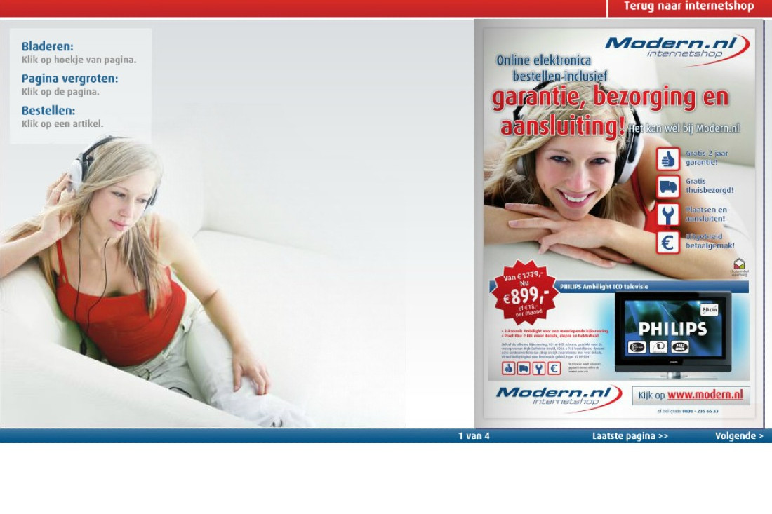 Voorbeeld 2 van Design Template Voorbeeld 2 van Design Template voor online folder in TurnPages