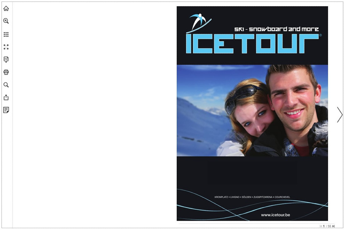 Voorbeeld 1 van Wit-Merk Template Voorbeeld 1 van With-Merk Template voor online magazine in TurnPages